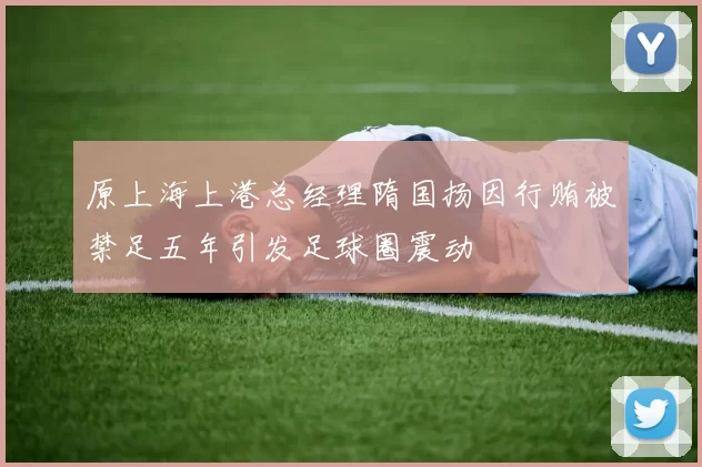 原上海上港总经理隋国扬因行贿被禁足五年引发足球圈震动